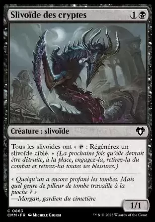Commander MASTERS - Slivoïde des cryptes