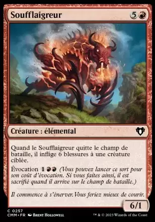Commander MASTERS - Soufflaigreur