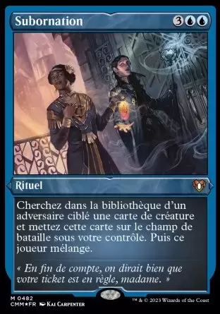 Commander MASTERS - Subornation