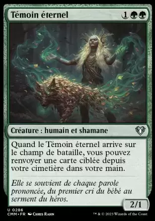 Commander MASTERS - Témoin éternel