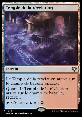 Commander MASTERS - Temple de la révélation