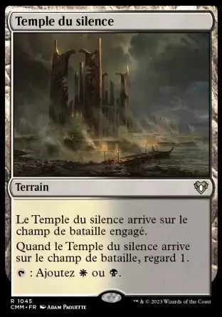 Commander MASTERS - Temple du silence