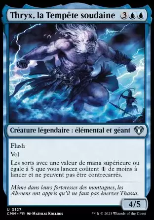 Commander MASTERS - Thryx, la Tempête soudaine