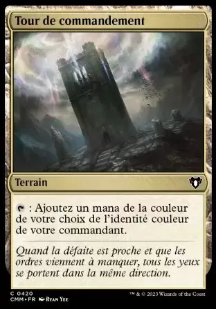 Commander MASTERS - Tour de commandement