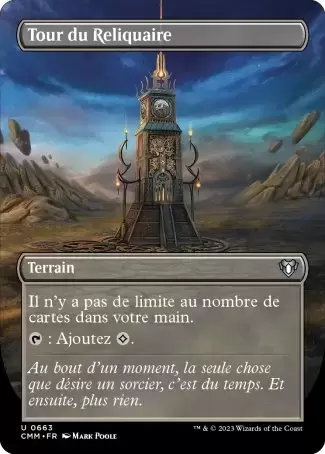 Commander MASTERS - Tour du Reliquaire