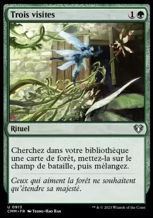 Commander MASTERS - Trois visites