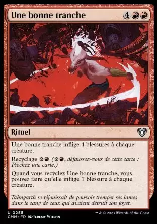 Commander MASTERS - Une bonne tranche