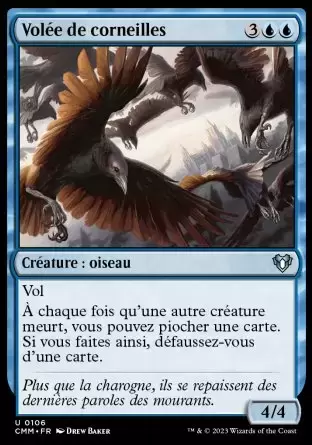 Commander MASTERS - Volée de corneilles