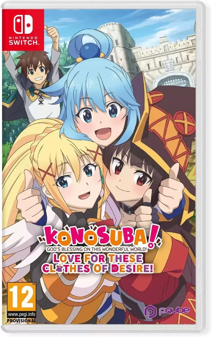 Konosuba God's Blessing On This Wonderful World! Love For These Clothes Of  Desir - Nintendo Switch Games