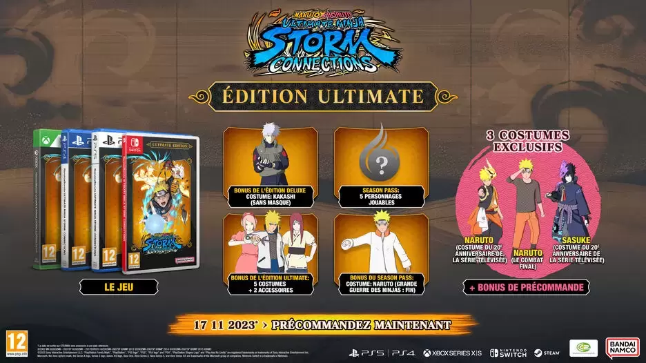 Nintendo Switch Games - Naruto X Boruto : Ultimate Ninja Storm Connections - Ultimate Edition