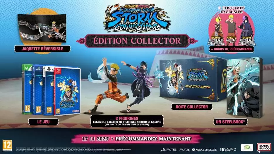 PS5 Games - Naruto X Boruto : Ultimate Ninja Storm Connections - Collector Edition