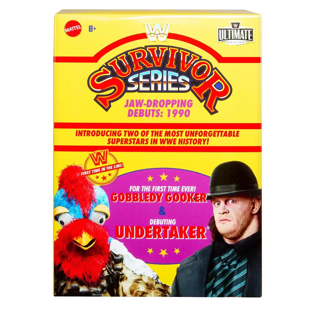 Survivor Series 1990 2-pack: Undertaker & Gobbledy Gooker - Mattel