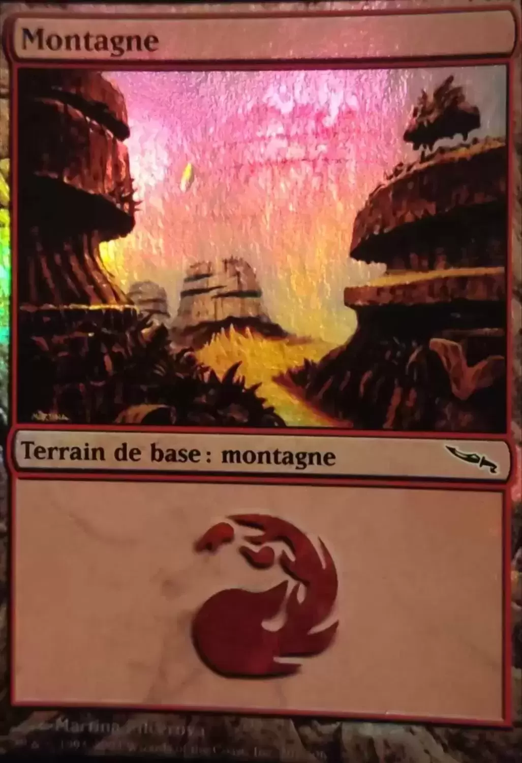Mirrodin - Montagne Foil