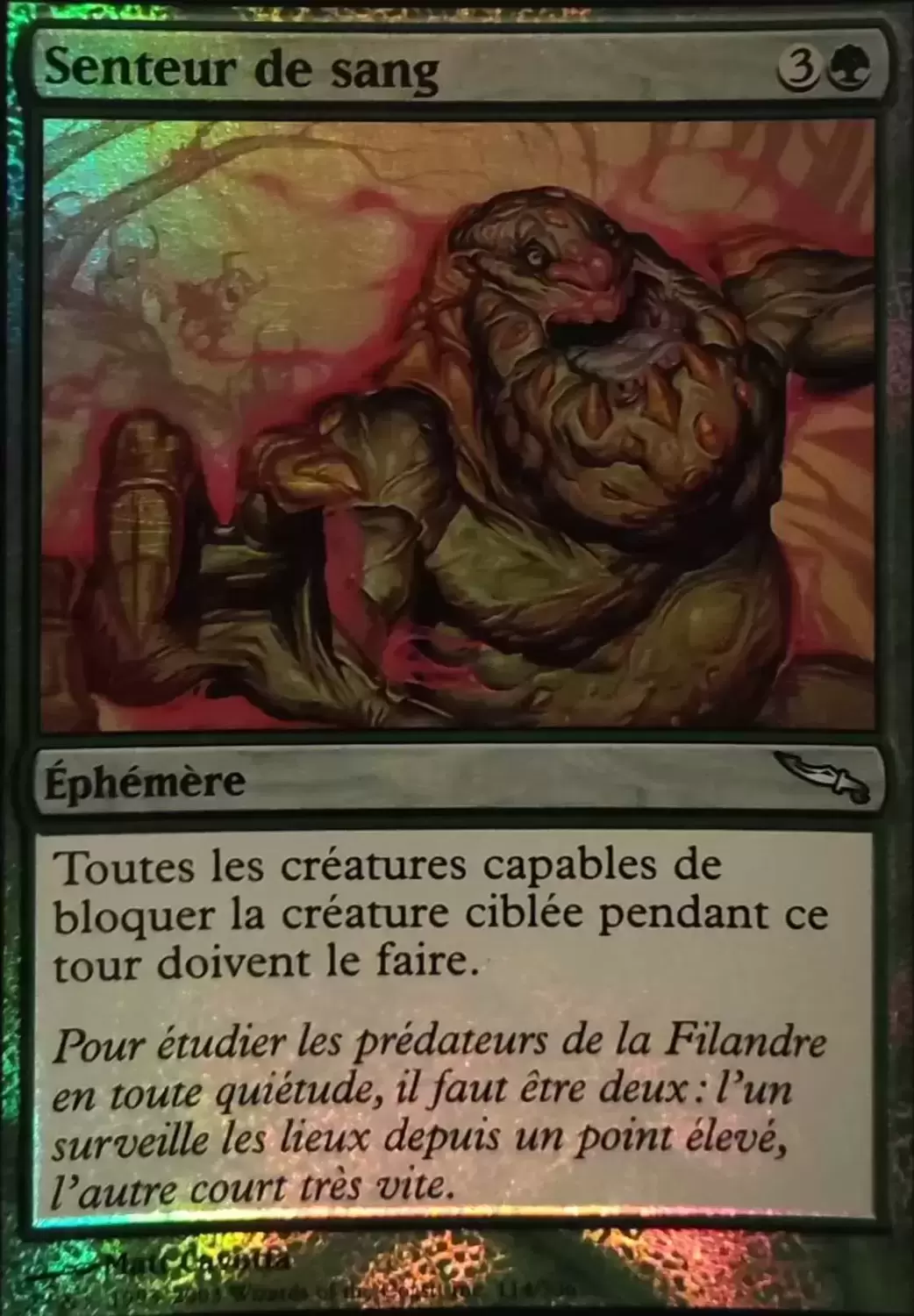 Mirrodin - Senteur de sang Foil