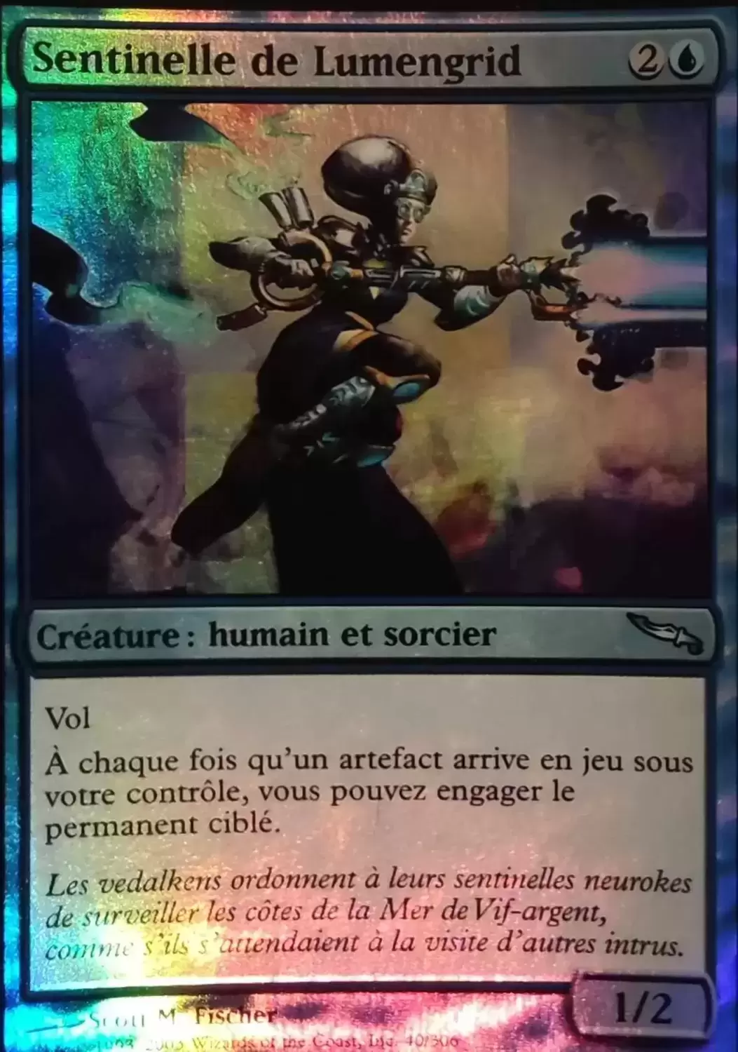 Mirrodin - Sentinelle de Lumengrid Foil