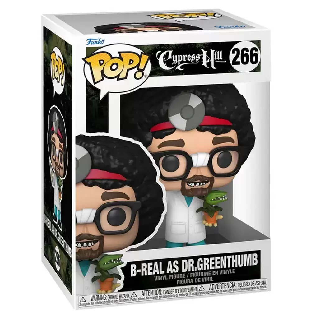 POP! Rocks - Cypress Hill - B-Real Dr. Greenthumb
