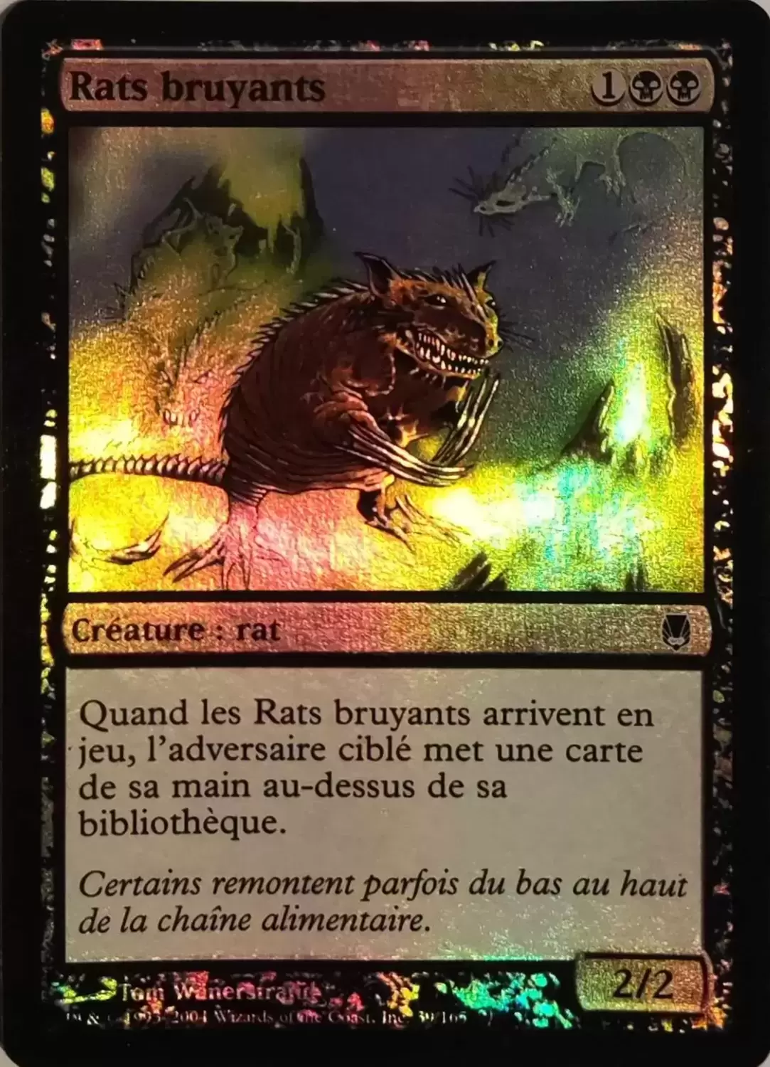 Sombracier - Rats bruyants Foil