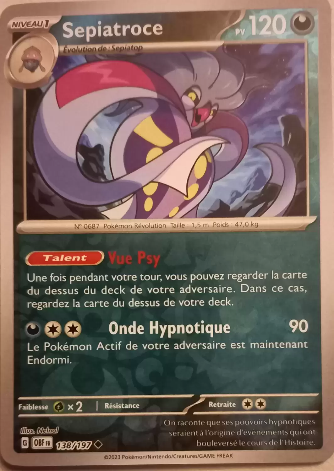 Flammes Obsidiennes - OBFFR - Sepiatroce Reverse