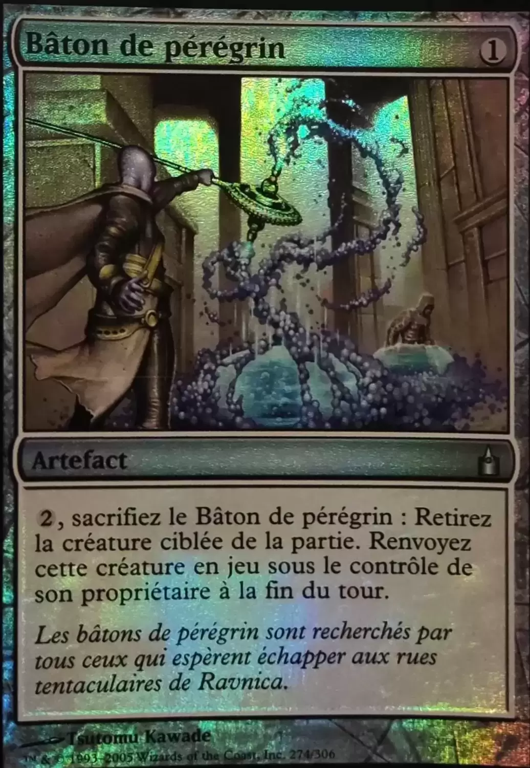 Ravnica : la cité des guildes - Bâton de pérégrin Foil