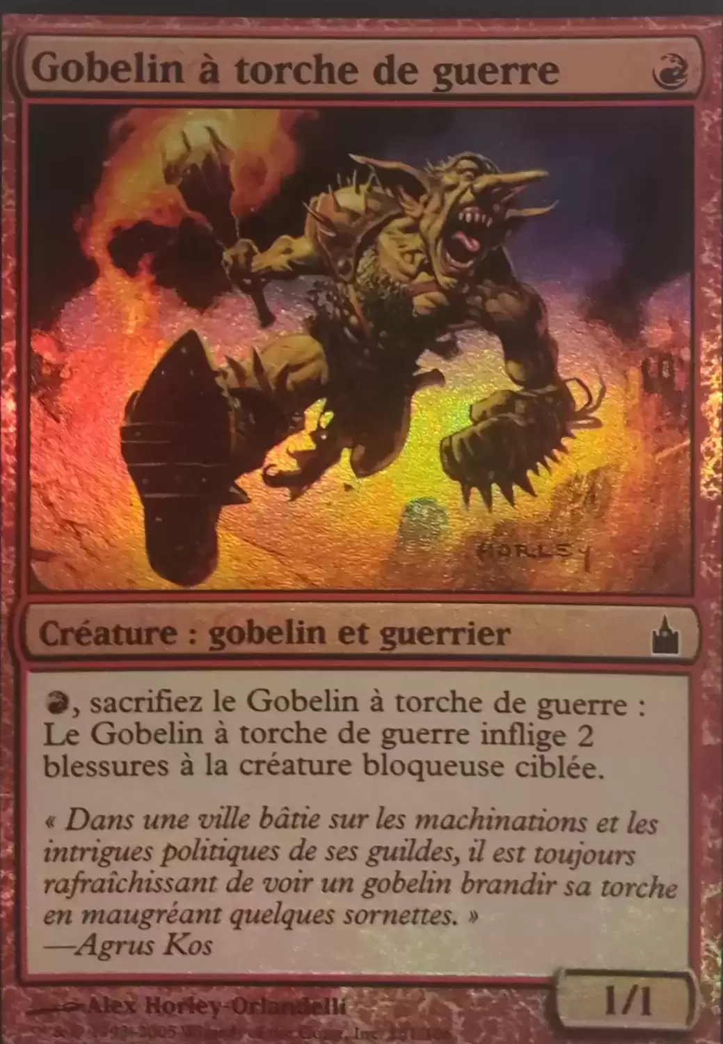 Ravnica : la cité des guildes - Gobelin à torche de guerre Foil