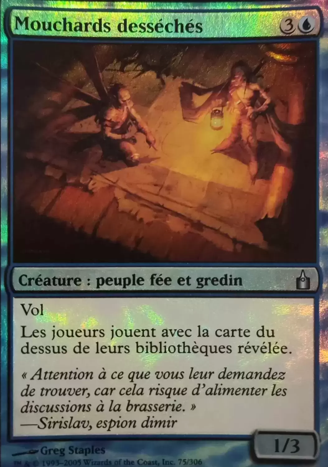 Ravnica : la cité des guildes - Mouchards desséchés Foil