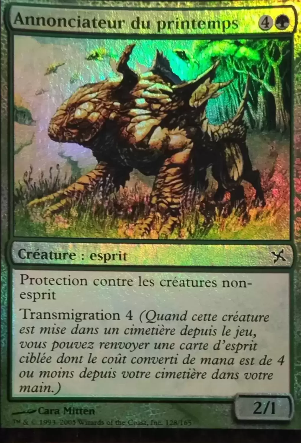 Traîtres de Kamigawa - Annonciateur du printemps Foil