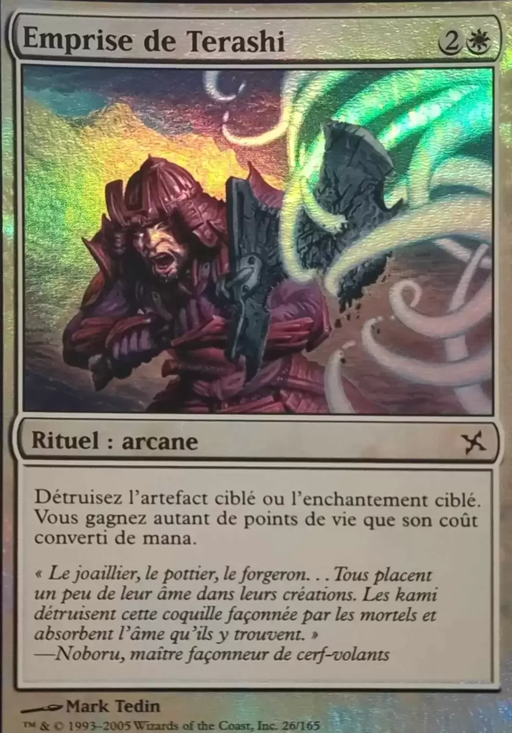 Traîtres de Kamigawa - Emprise de Terashi Foil