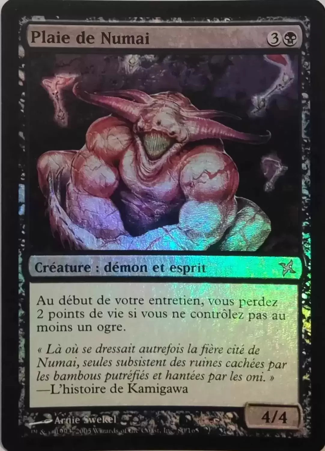 Traîtres de Kamigawa - Plaie de Numai Foil