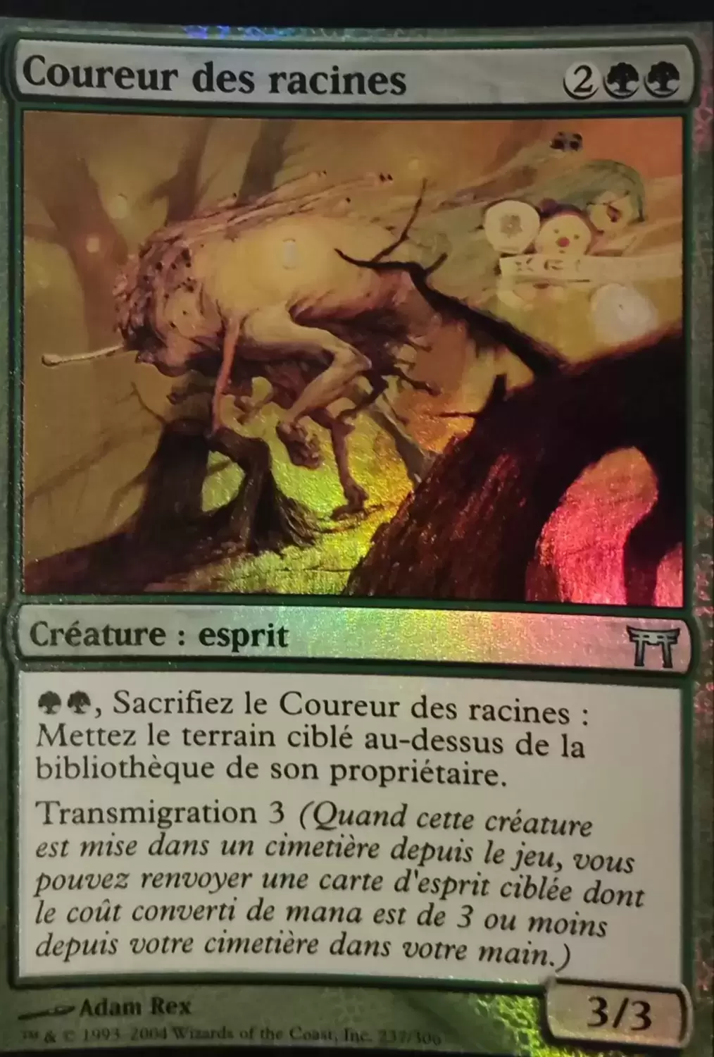 Guerriers de Kamigawa - Coureur des racines Foil