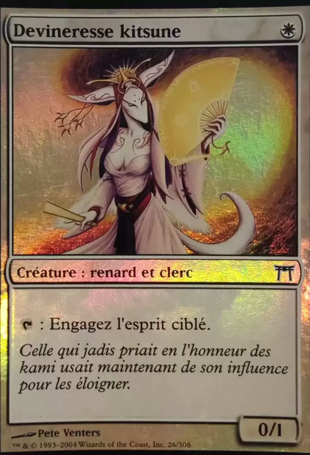 Guerriers de Kamigawa - Devineresse kitsune Foil