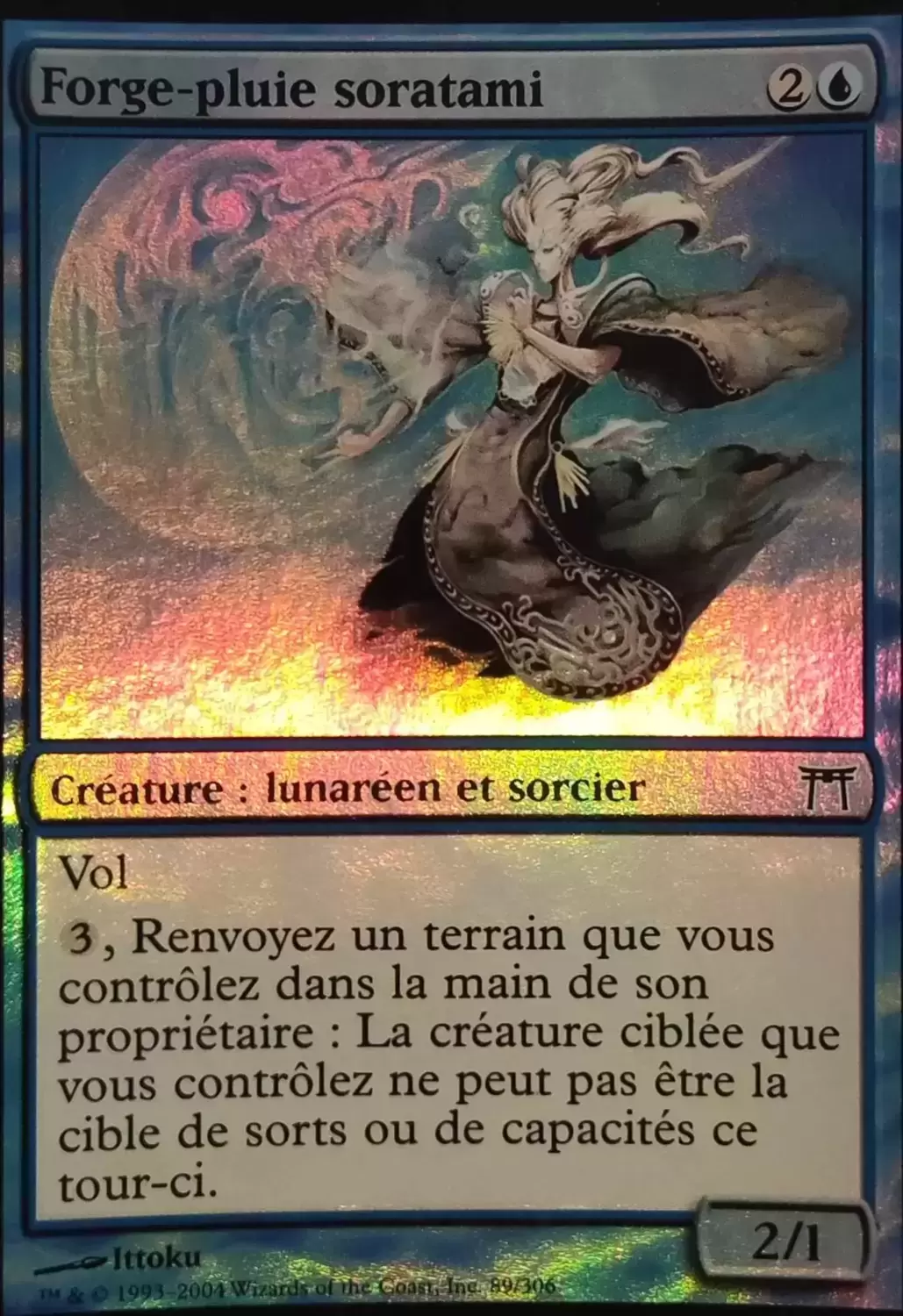 Guerriers de Kamigawa - Forge-pluie soratami Foil