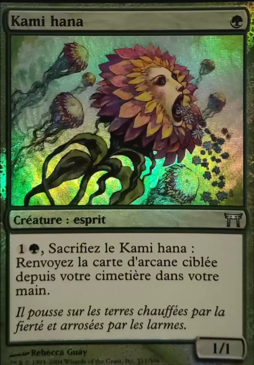 Guerriers de Kamigawa - Kami hana Foil