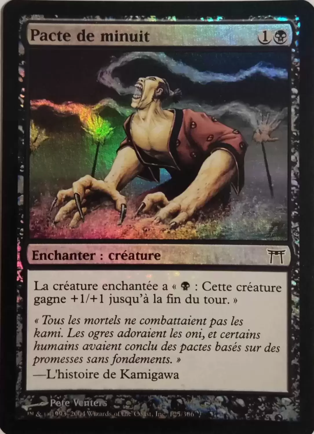 Guerriers de Kamigawa - Pacte de minuit Foil
