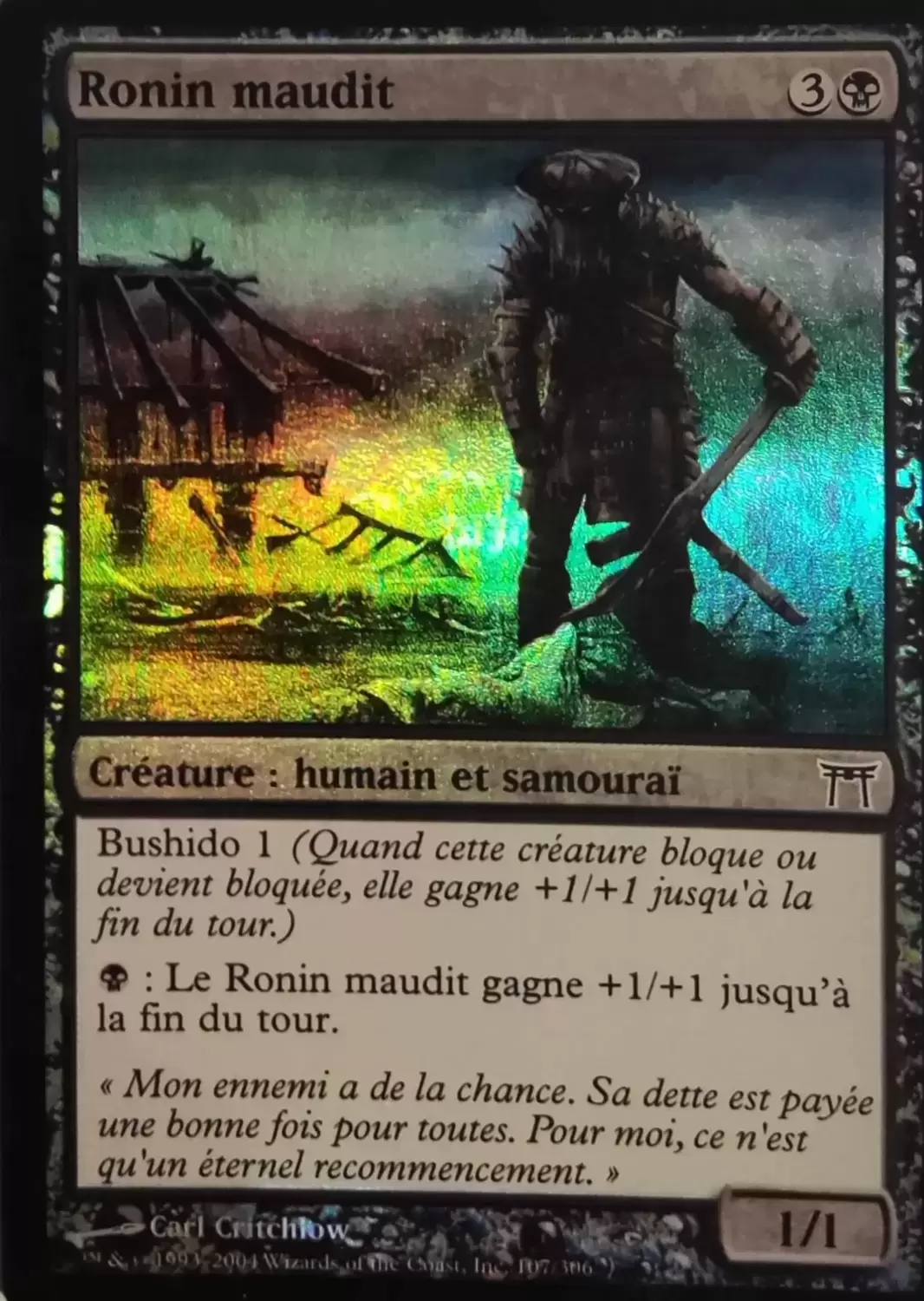 Guerriers de Kamigawa - Ronin maudit Foil