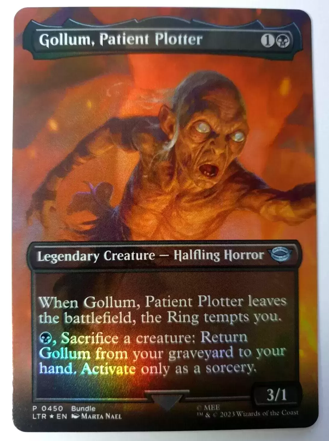 The Lord of the Rings: Tales of Middle-Earth™ - Gollum, Patient Plotter Foil