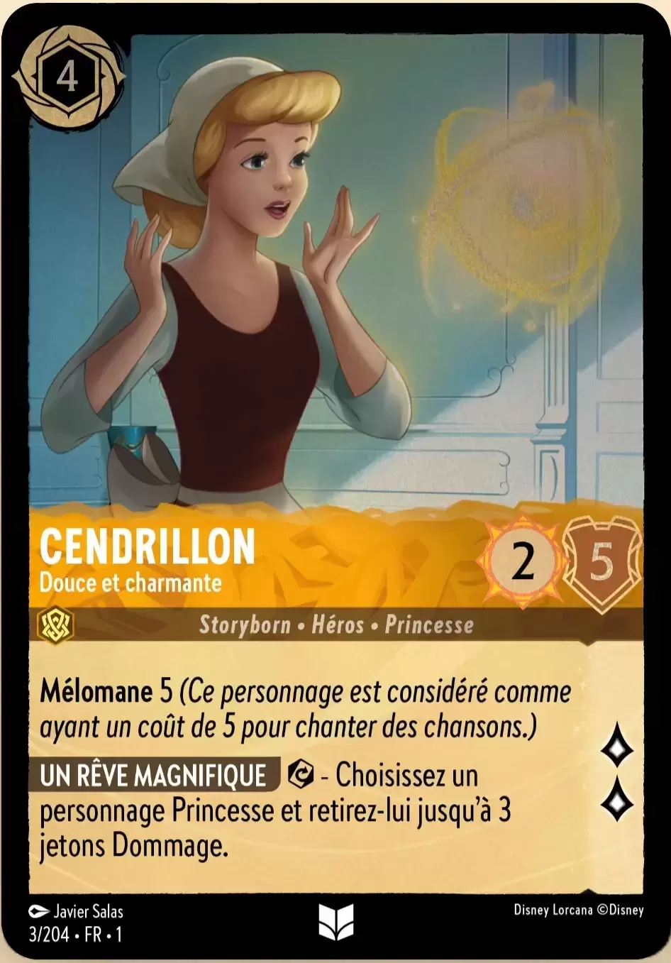 Premier chapitre - Cendrillon - Douce et charmante - Brillante