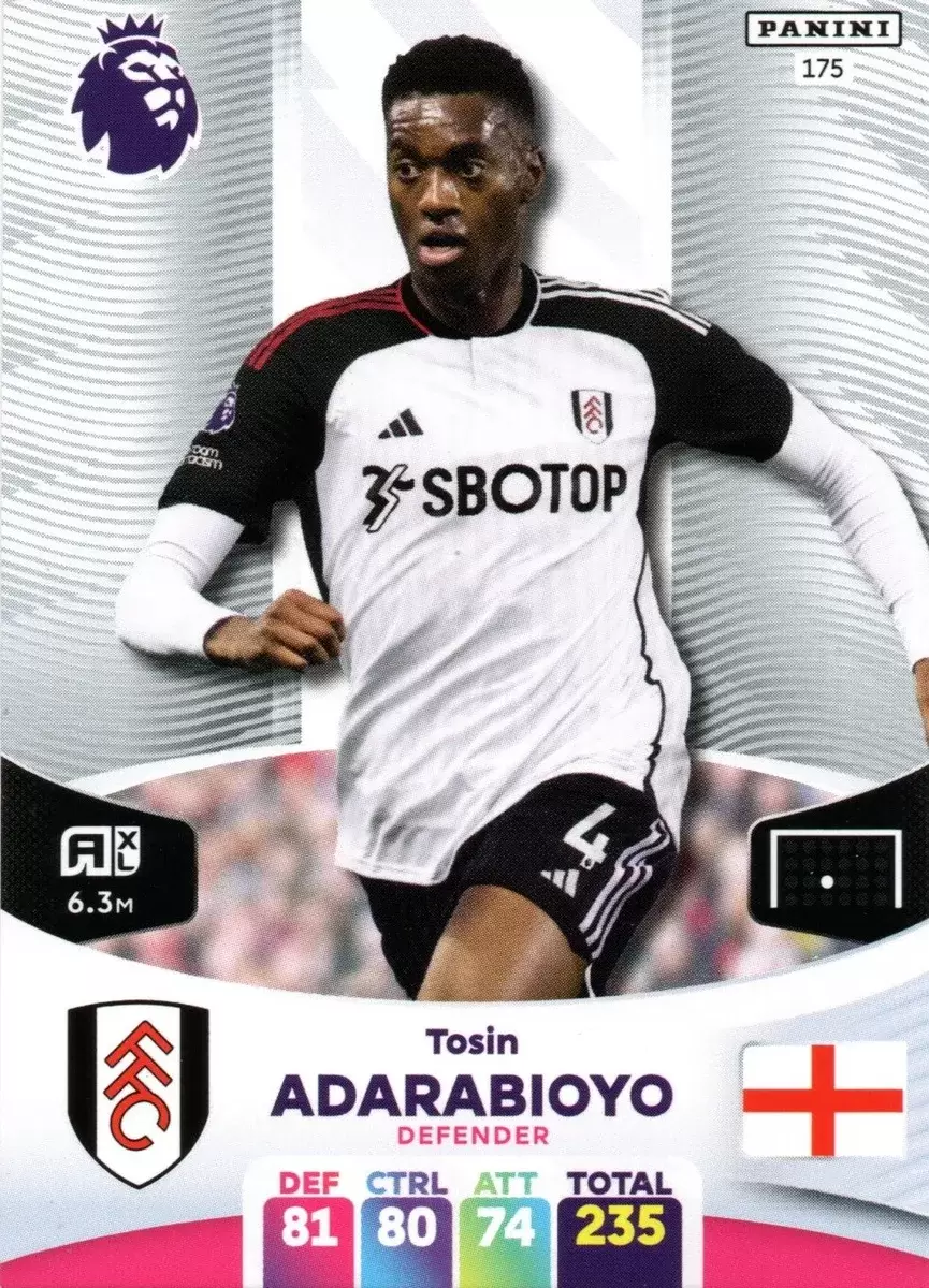 Tosin Adarabioyo - Adrenalyn XL Premier League 2023/24 card