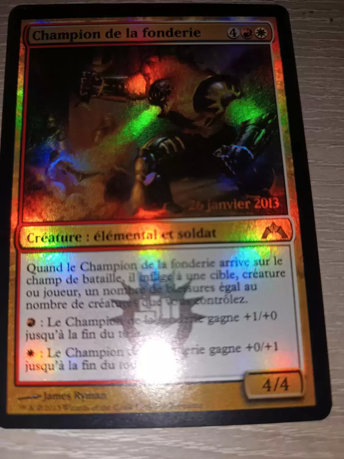 Insurrection - Champion de la fonderie Foil