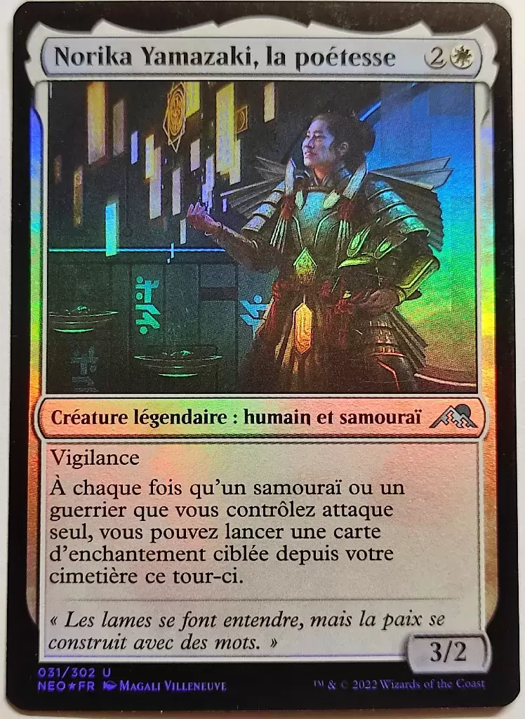 Kamigawa La Dynastie Néon - Norika Yamazaki, la poétesse - Foil