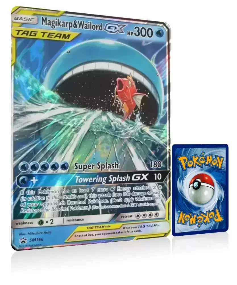 JUMBO Cards XXL - Magikarp & Wailord GX - Jumbo