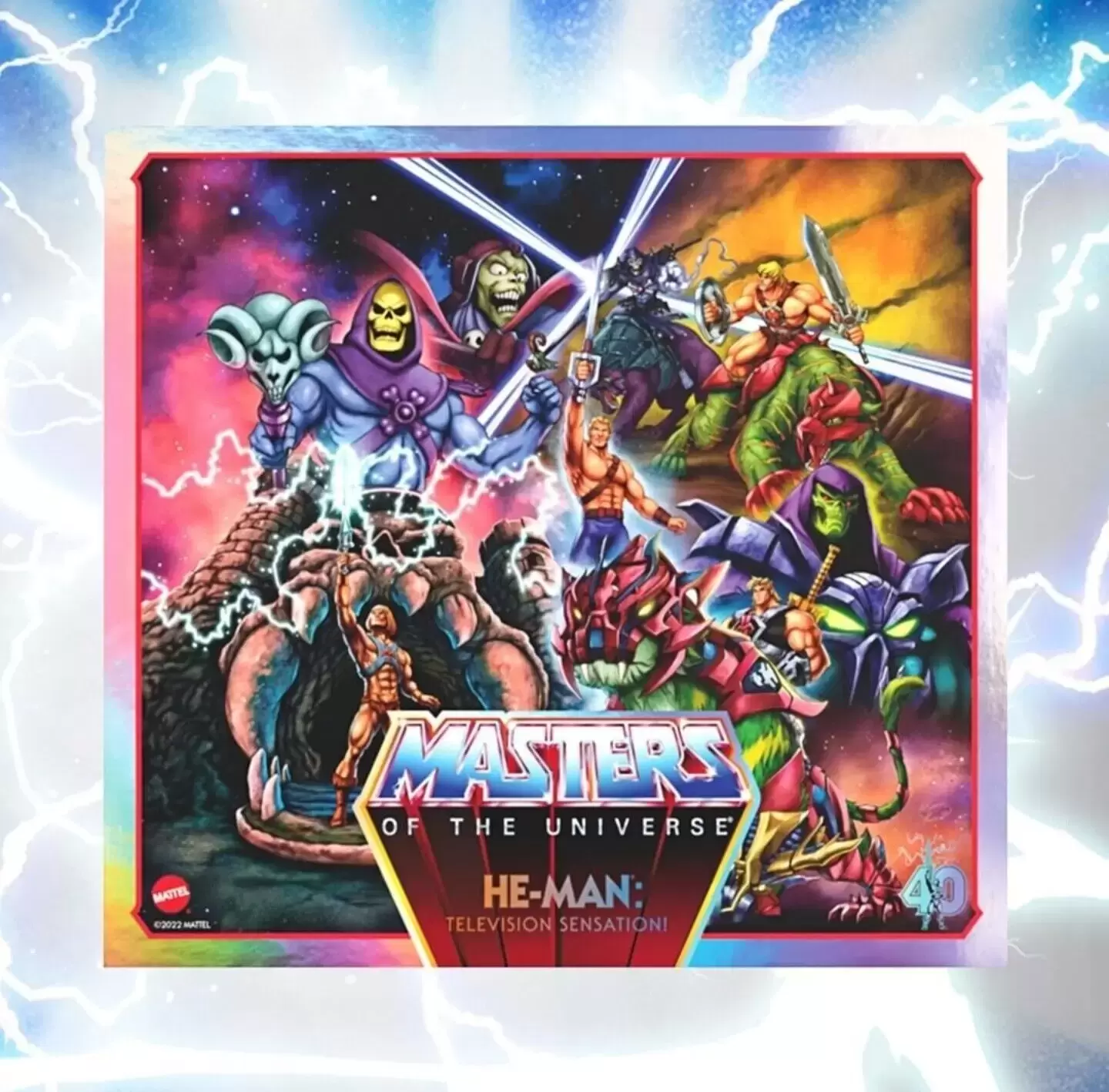 Masters of the Universe Origins - He-Man 4 Pack 40th Anniversary