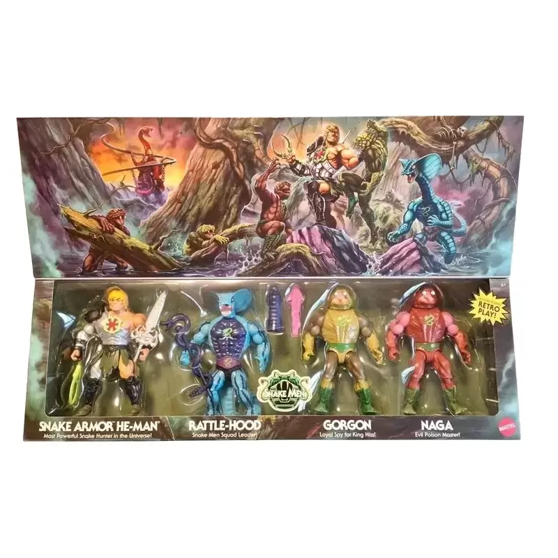 Masters of the Universe Origins - Multi Pack: Diabolical Snake Invasion