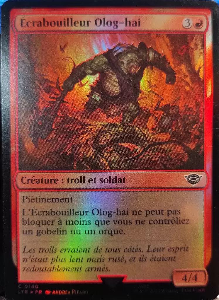 Le Seigneur des Anneaux : Chroniques de la Terre du Milieu - Écrabouilleur Olog-hai Foil