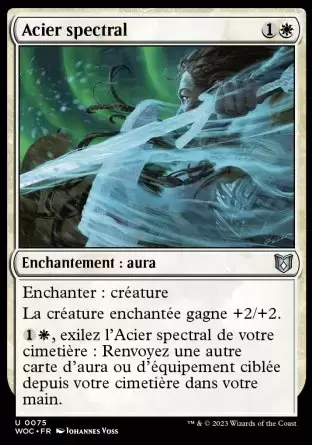 Les Friches d\'Eldraine - Commander Decks - Acier spectral