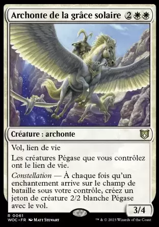 Les Friches d\'Eldraine - Commander Decks - Archonte de la grâce solaire