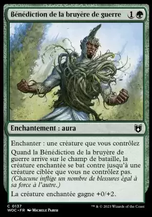 Les Friches d\'Eldraine - Commander Decks - Bénédiction de la bruyère de guerre
