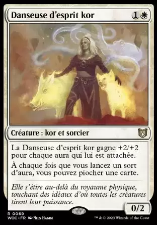 Les Friches d\'Eldraine - Commander Decks - Danseuse d\'esprit kor