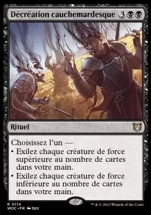 Les Friches d\'Eldraine - Commander Decks - Décréation cauchemardesque