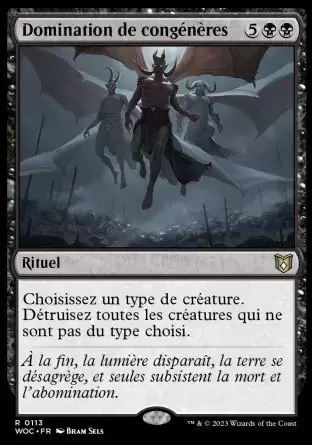 Les Friches d\'Eldraine - Commander Decks - Domination de congénères