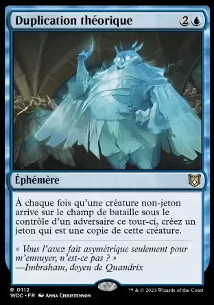 Les Friches d\'Eldraine - Commander Decks - Duplication théorique